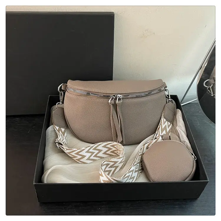 Women's Lightweight Crossbody Bag with Wide Strap — feature 34
