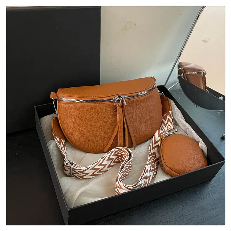Women's Lightweight Crossbody Bag with Wide Strap — feature 35