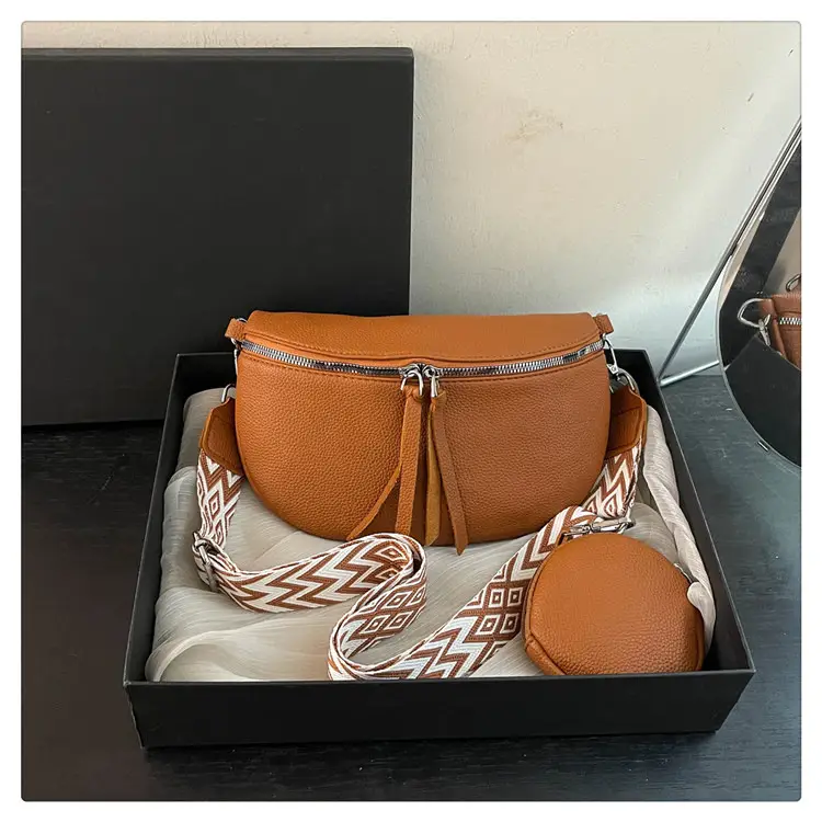Women's Lightweight Crossbody Bag with Wide Strap — feature 36