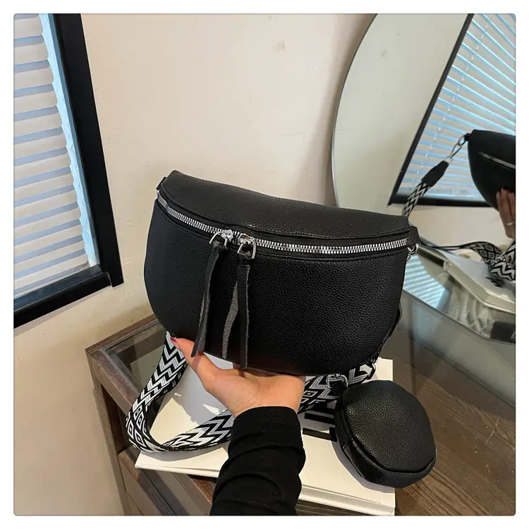 Women's Lightweight Crossbody Bag with Wide Strap — feature 37