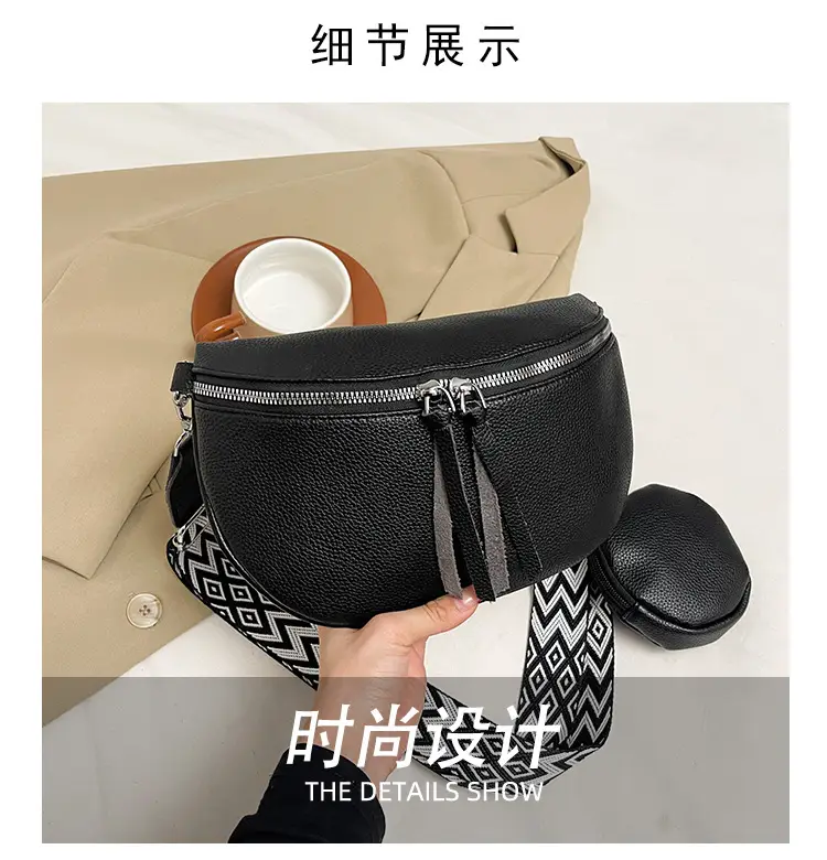 Women's Lightweight Crossbody Bag with Wide Strap — feature 6