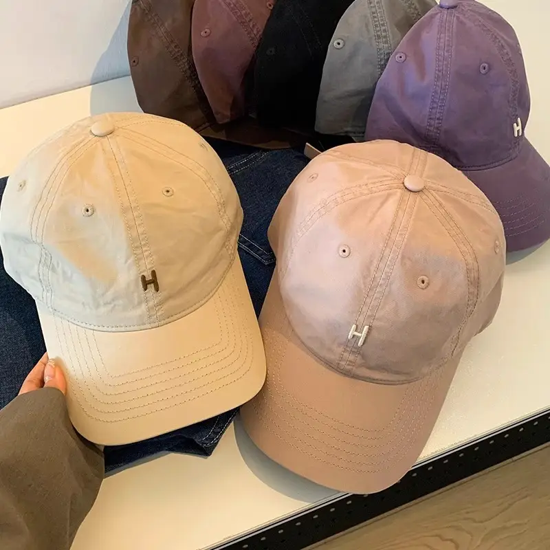 Purple Letter Embroidered Baseball Cap for Women - Image 10