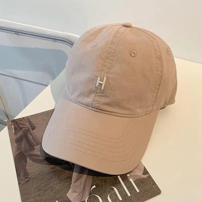 Purple Letter Embroidered Baseball Cap for Women - Image 2