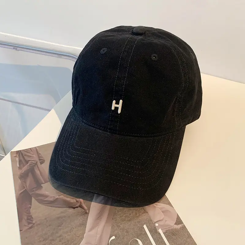 Purple Letter Embroidered Baseball Cap for Women - Image 3