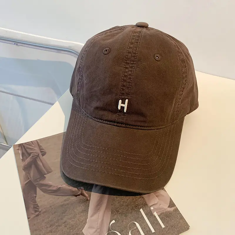 Purple Letter Embroidered Baseball Cap for Women - Image 4