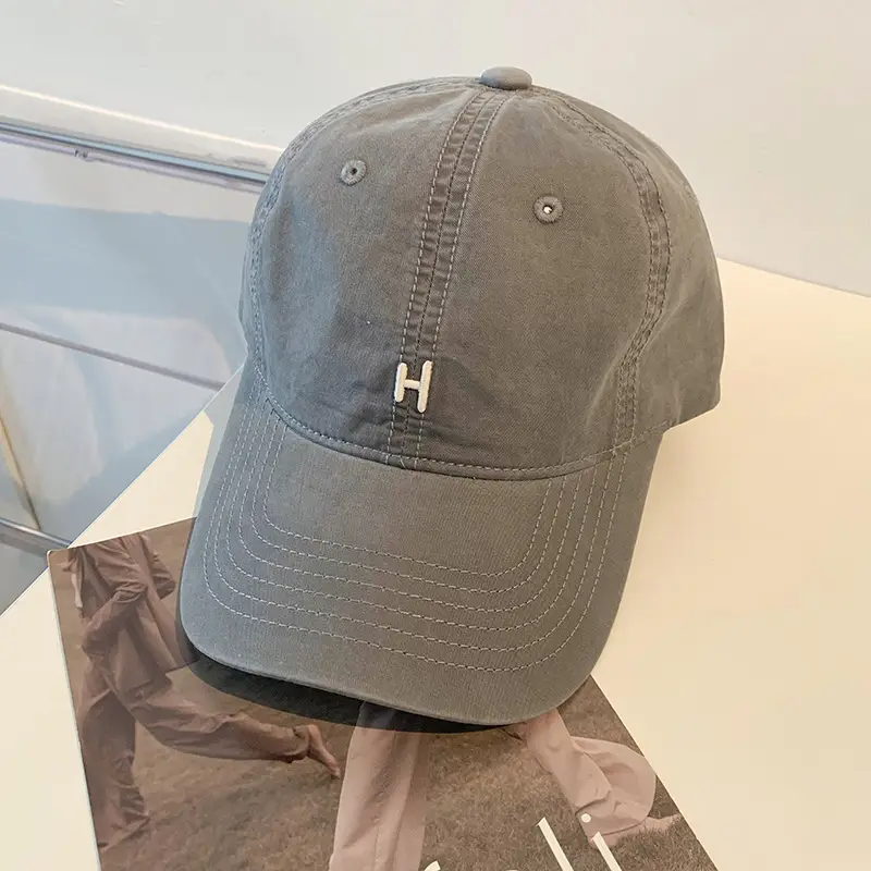 Purple Letter Embroidered Baseball Cap for Women - Image 5