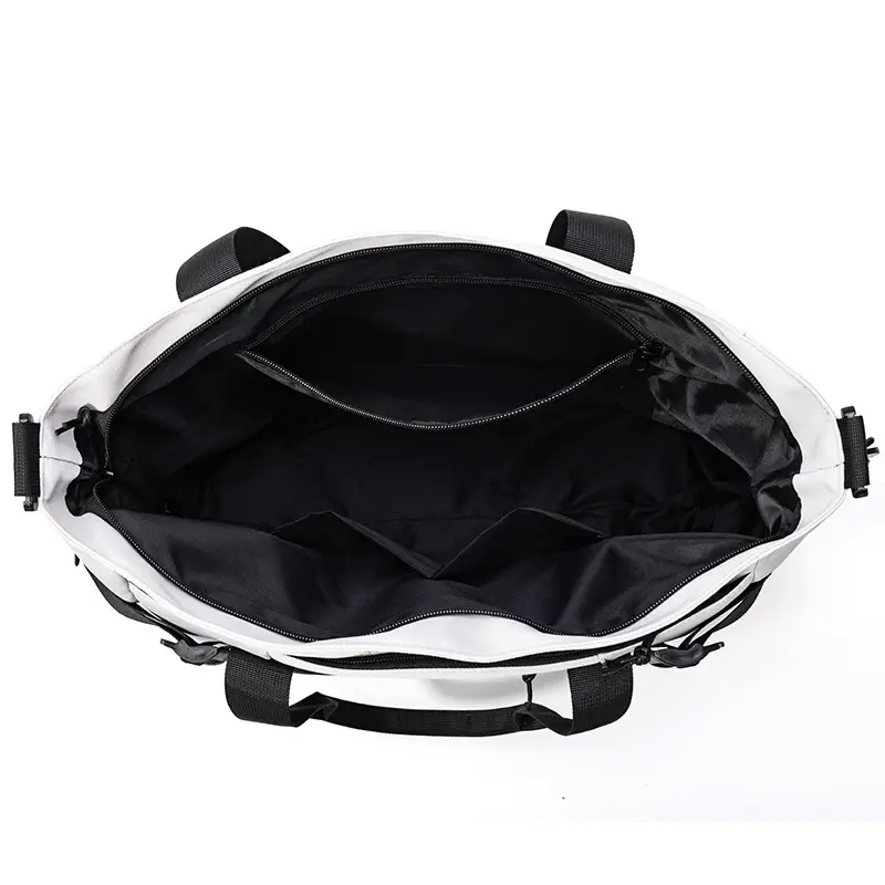 Japanese Style College Student Crossbody Bag Large Capacity Solid Color Tote Bag Commuter Bag — feature 27