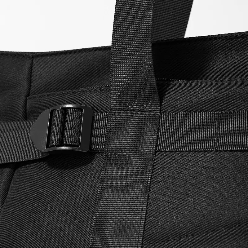 Japanese Style College Student Crossbody Bag Large Capacity Solid Color Tote Bag Commuter Bag — feature 29