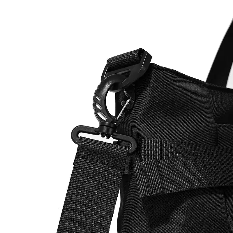 Japanese Style College Student Crossbody Bag Large Capacity Solid Color Tote Bag Commuter Bag — feature 30
