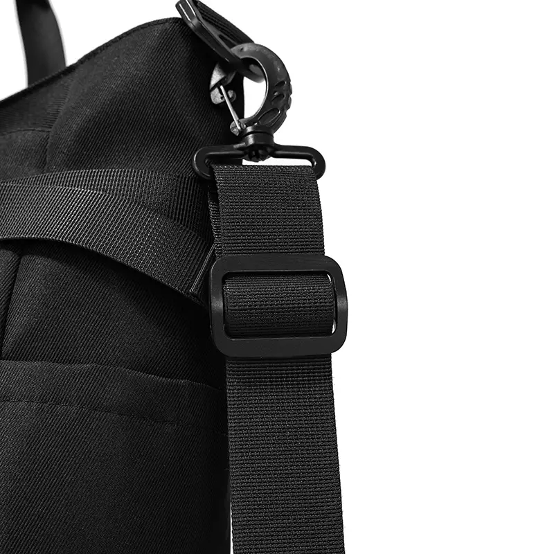 Japanese Style College Student Crossbody Bag Large Capacity Solid Color Tote Bag Commuter Bag — feature 31