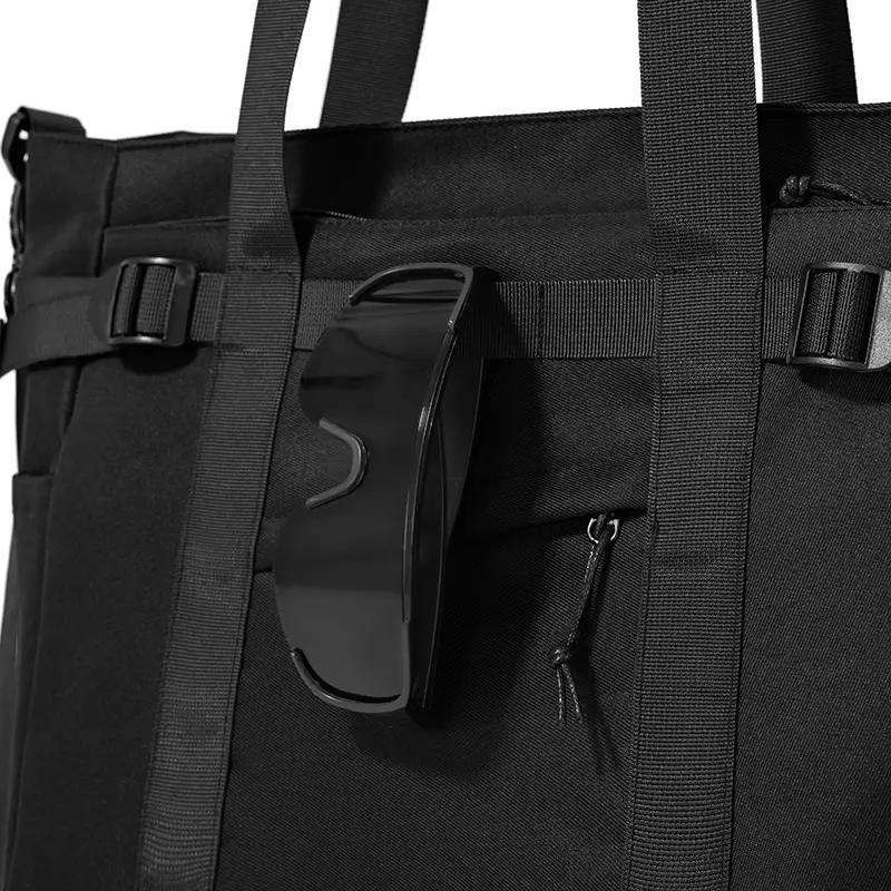 Japanese Style College Student Crossbody Bag Large Capacity Solid Color Tote Bag Commuter Bag — feature 33