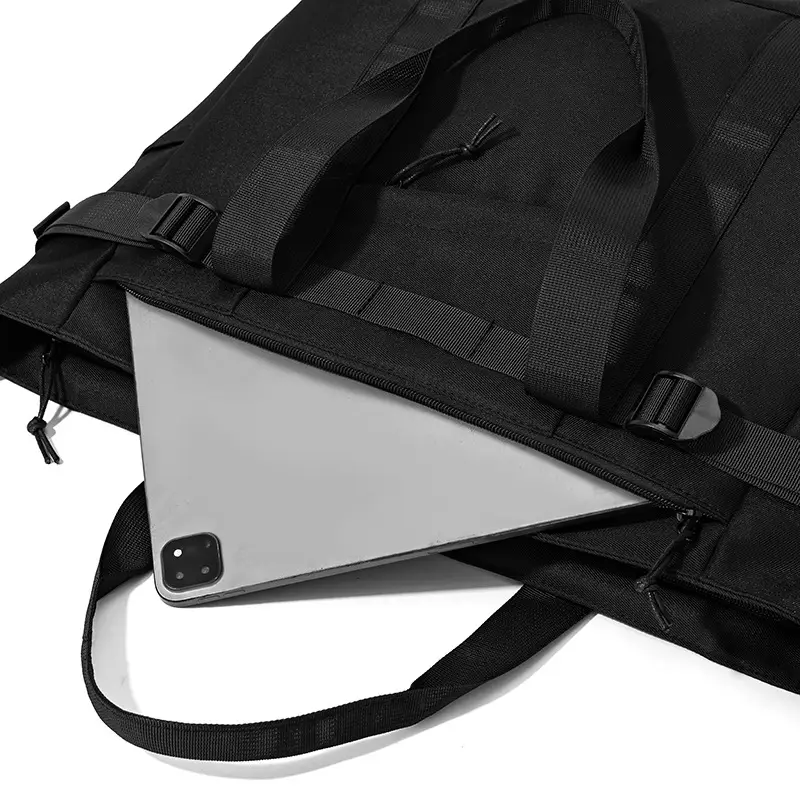 Japanese Style College Student Crossbody Bag Large Capacity Solid Color Tote Bag Commuter Bag — feature 36