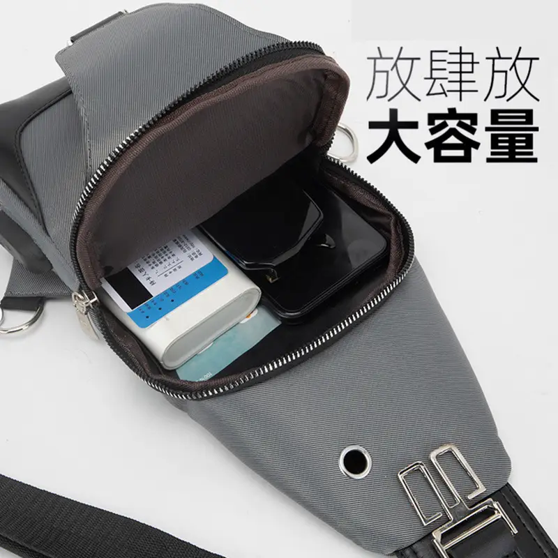 Men's Korean Style Crossbody Bag Canvas Oxford Cloth - Image 7