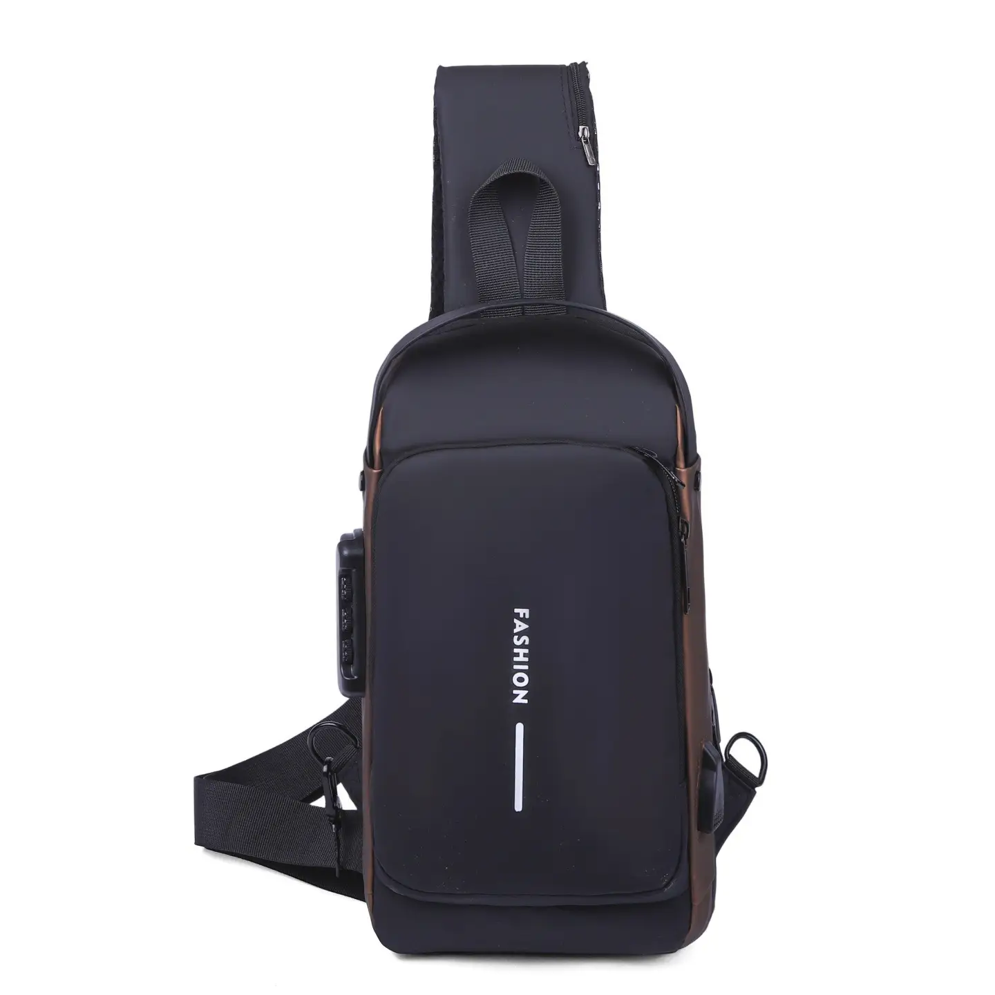 Crossbody Password Lock Bag Men Women Anti Theft - Image 13