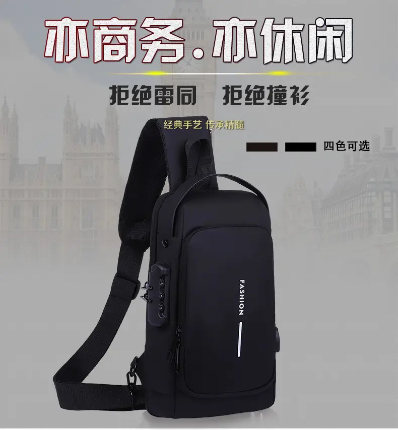 Crossbody Password Lock Bag Men Women Anti Theft — feature 10