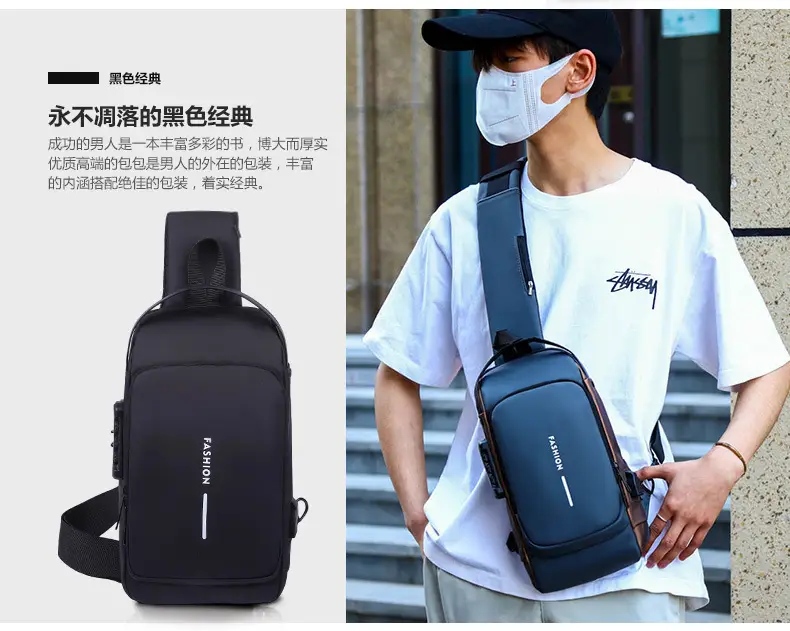 Crossbody Password Lock Bag Men Women Anti Theft — feature 12