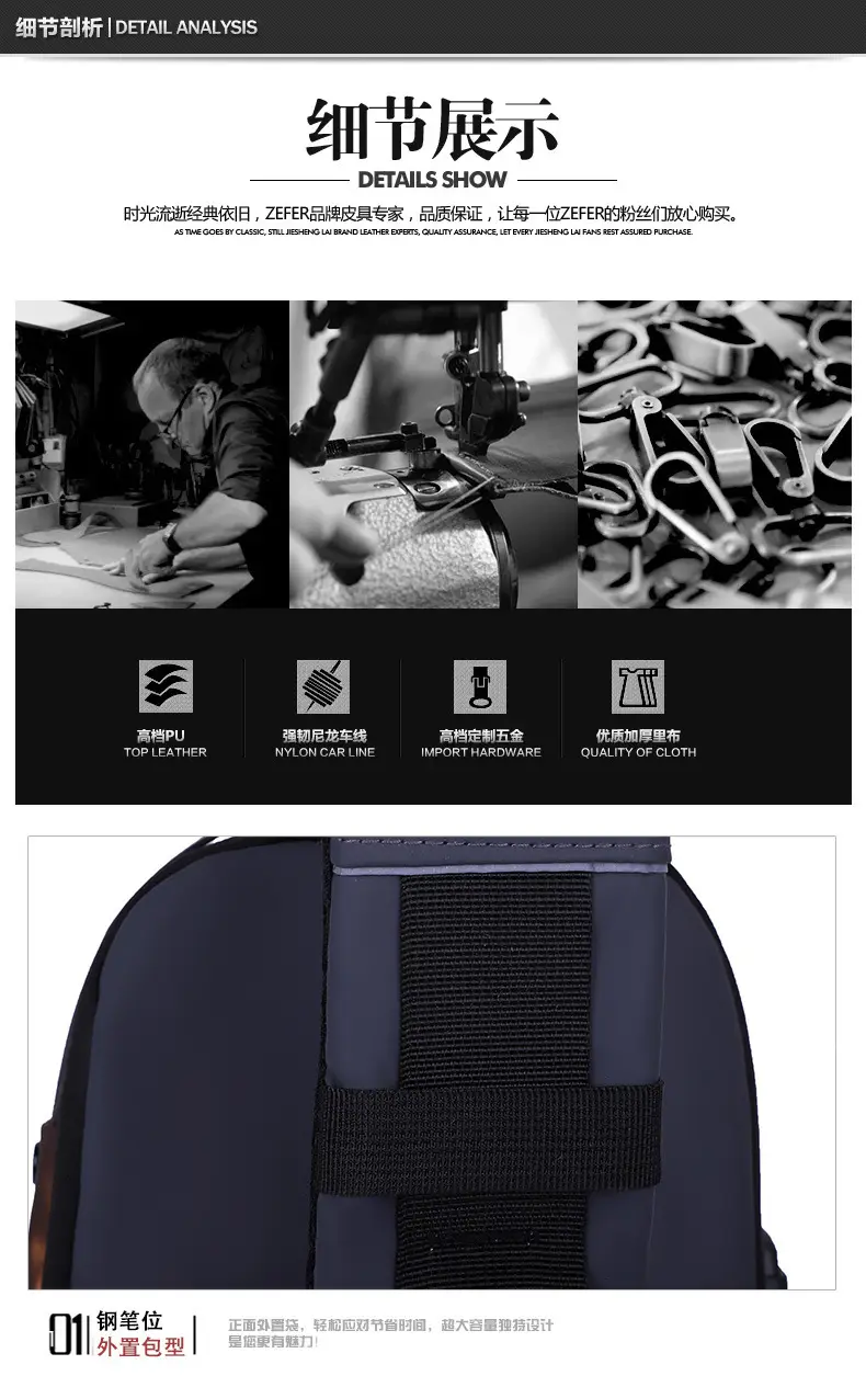 Crossbody Password Lock Bag Men Women Anti Theft — feature 23