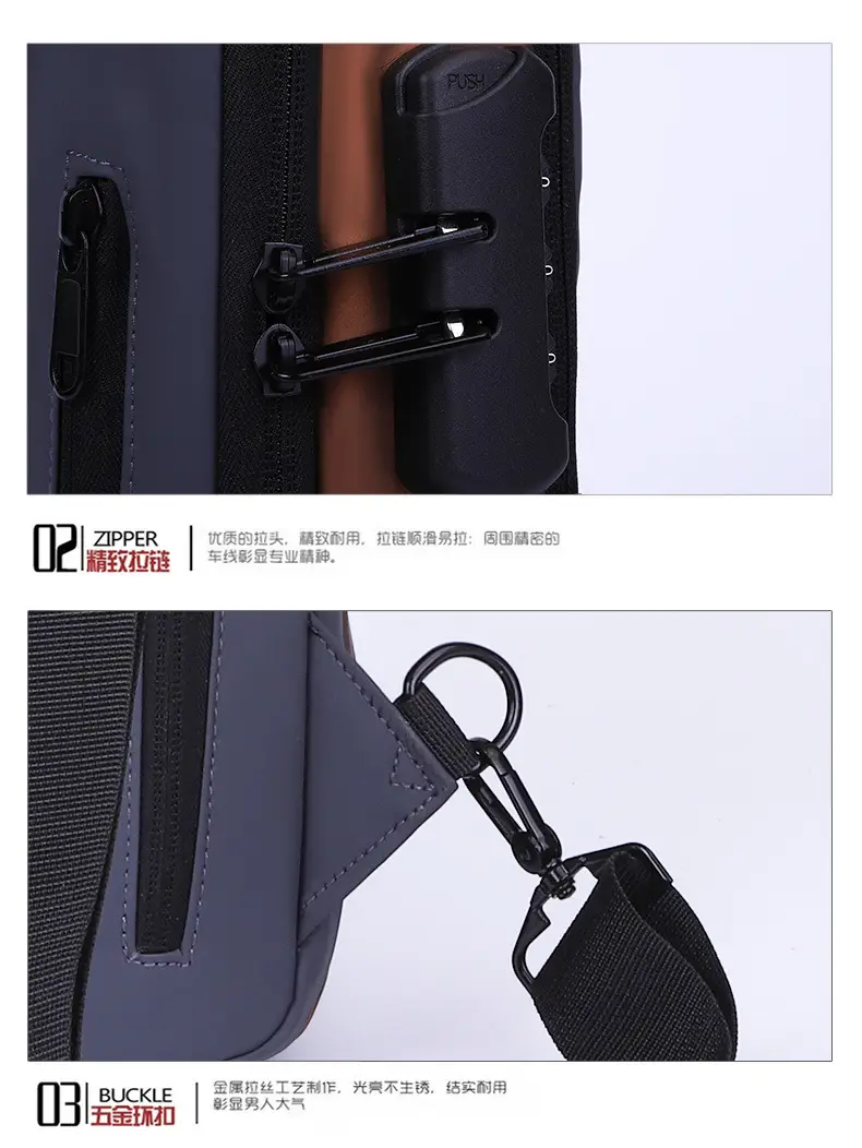 Crossbody Password Lock Bag Men Women Anti Theft — feature 24