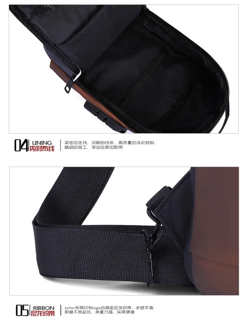 Crossbody Password Lock Bag Men Women Anti Theft — feature 25