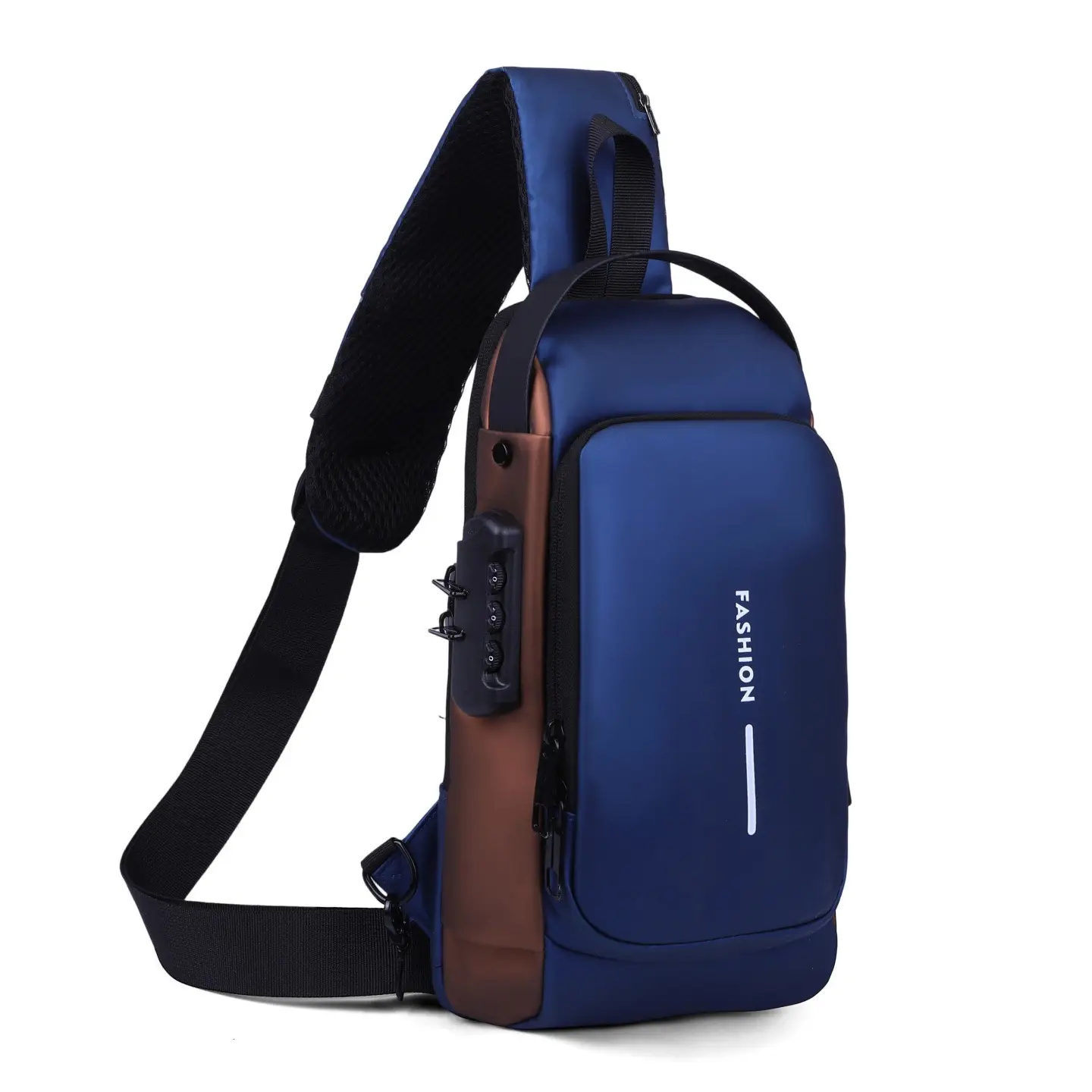Crossbody Password Lock Bag Men Women Anti Theft - Image 4
