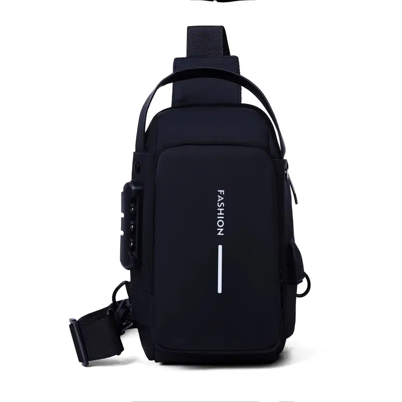 Crossbody Password Lock Bag Men Women Anti Theft - Image 5