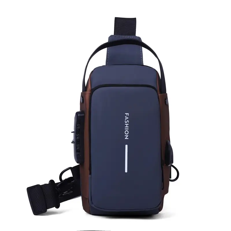 Crossbody Password Lock Bag Men Women Anti Theft - Image 7