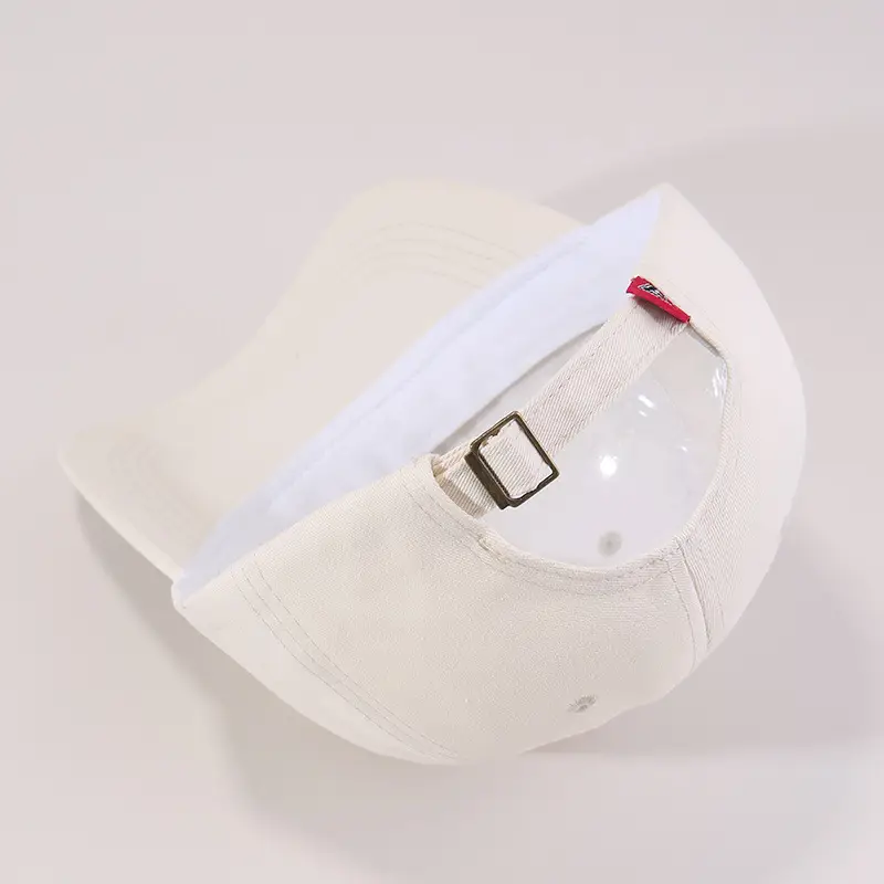 Women Japanese Letter Embroidery Cap White Black - Image 6