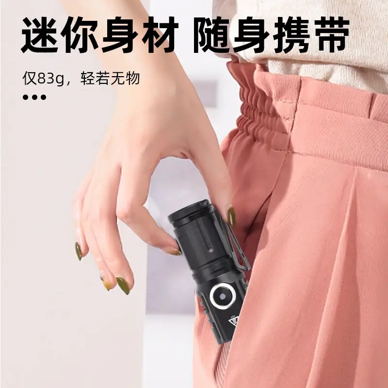 Rechargeable LED Flashlight Ultra-Bright Small Portable - Image 3