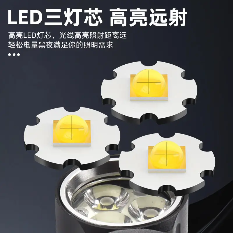 Rechargeable LED Flashlight Ultra-Bright Small Portable - Image 5