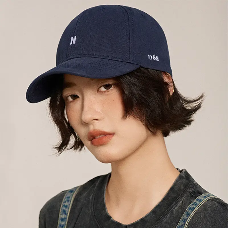 Navy Letter Embroidered Baseball Cap for Men - Image 10