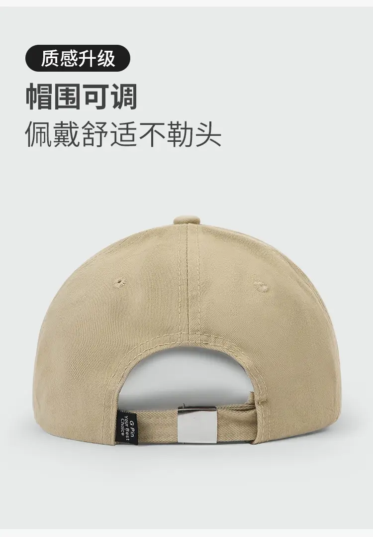 Navy Letter Embroidered Baseball Cap for Men — feature 7