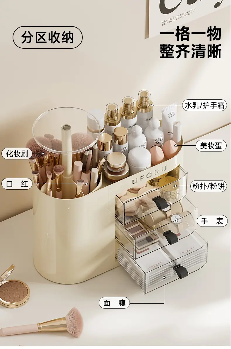 Multi-functional Makeup Brush & Storage Rack — feature 12