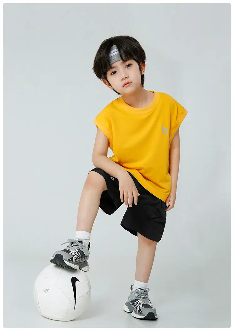 Haima Boys Sleeveless Vest Medium Large Korean Style — feature 13