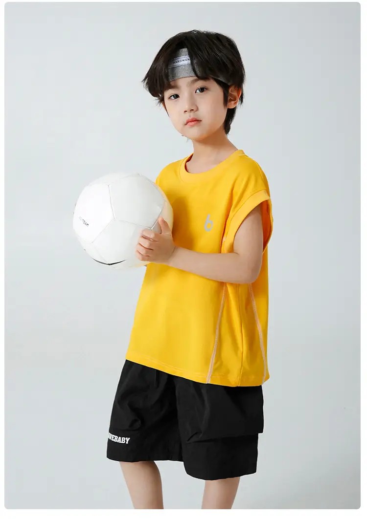 Haima Boys Sleeveless Vest Medium Large Korean Style — feature 14