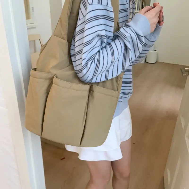 2026 Pink Multi-Pocket Women's Tote Bag - Image 9