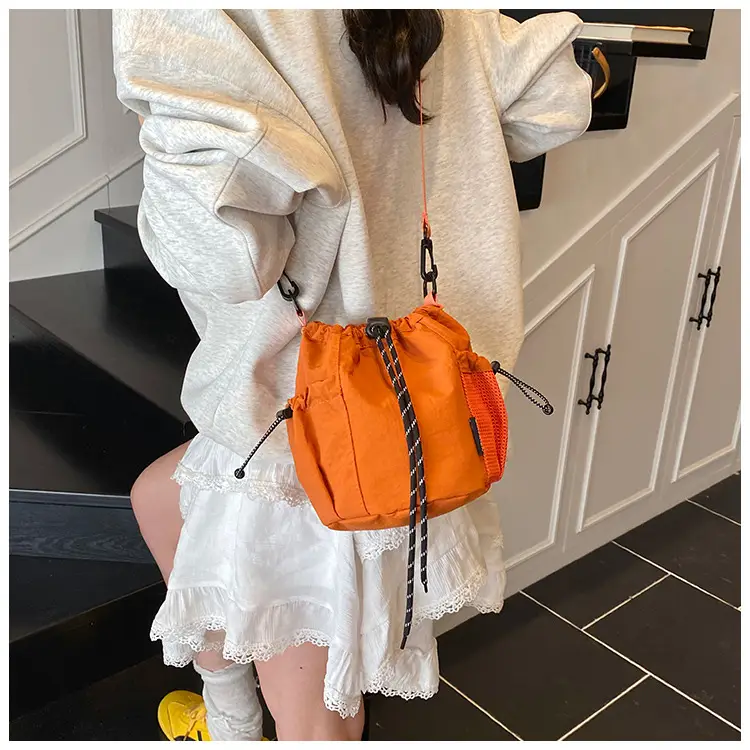 Orange Crossbody Drawstring Bag for Women 2025 — feature 11