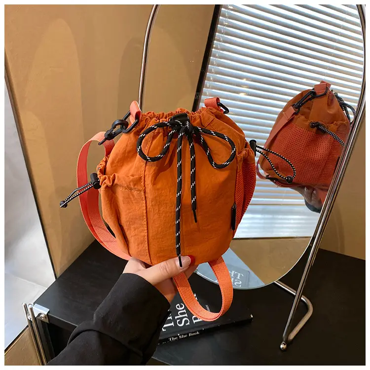 Orange Crossbody Drawstring Bag for Women 2025 — feature 42