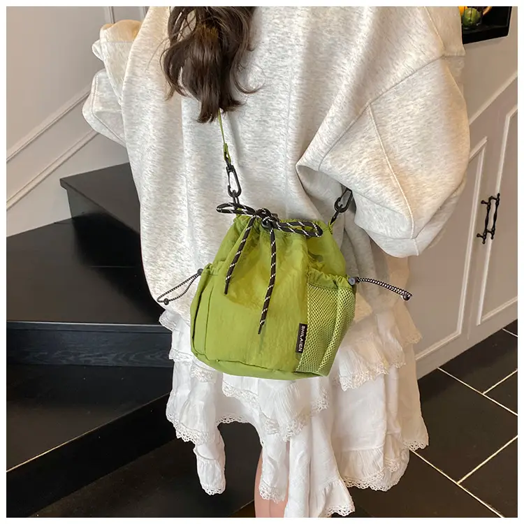 Orange Crossbody Drawstring Bag for Women 2025 — feature 8