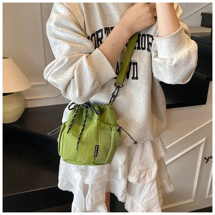 Orange Crossbody Drawstring Bag for Women 2025 — feature 9
