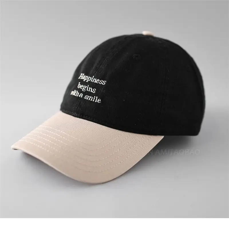New Korean Style Letter Embroidered Baseball Cap for Men Women - Image 11