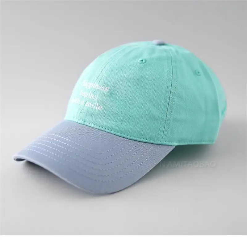 New Korean Style Letter Embroidered Baseball Cap for Men Women - Image 12