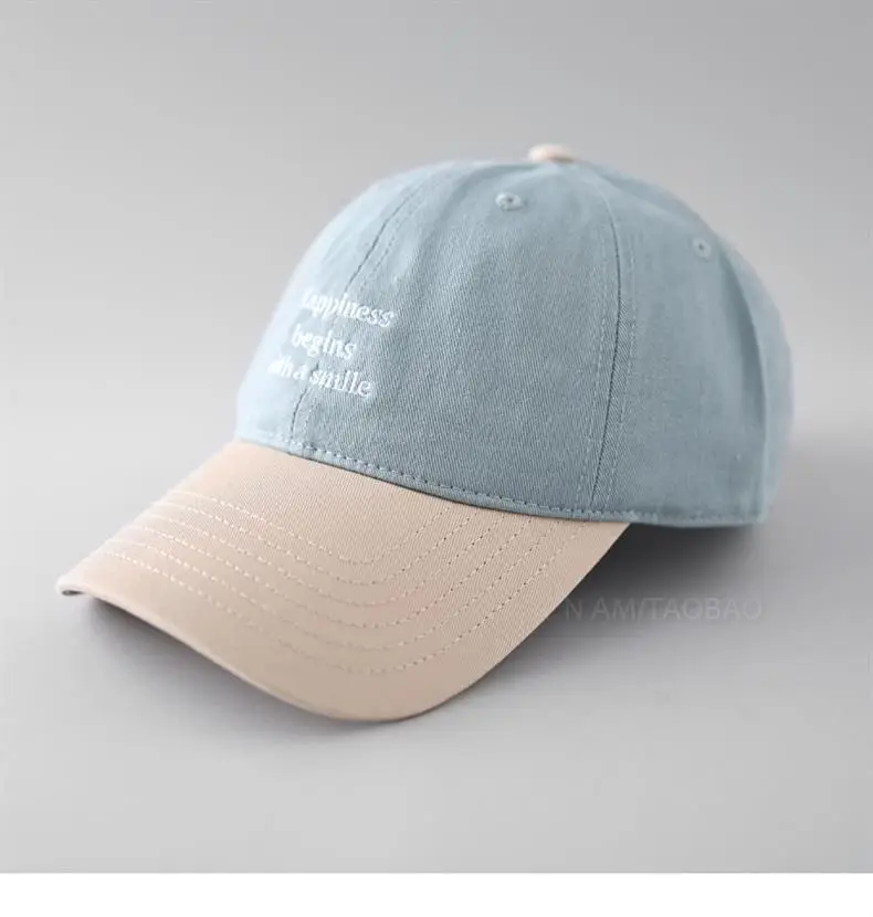 New Korean Style Letter Embroidered Baseball Cap for Men Women — feature 2