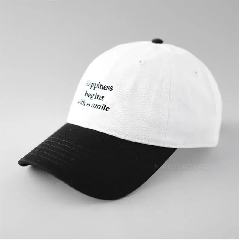 New Korean Style Letter Embroidered Baseball Cap for Men Women — feature 4