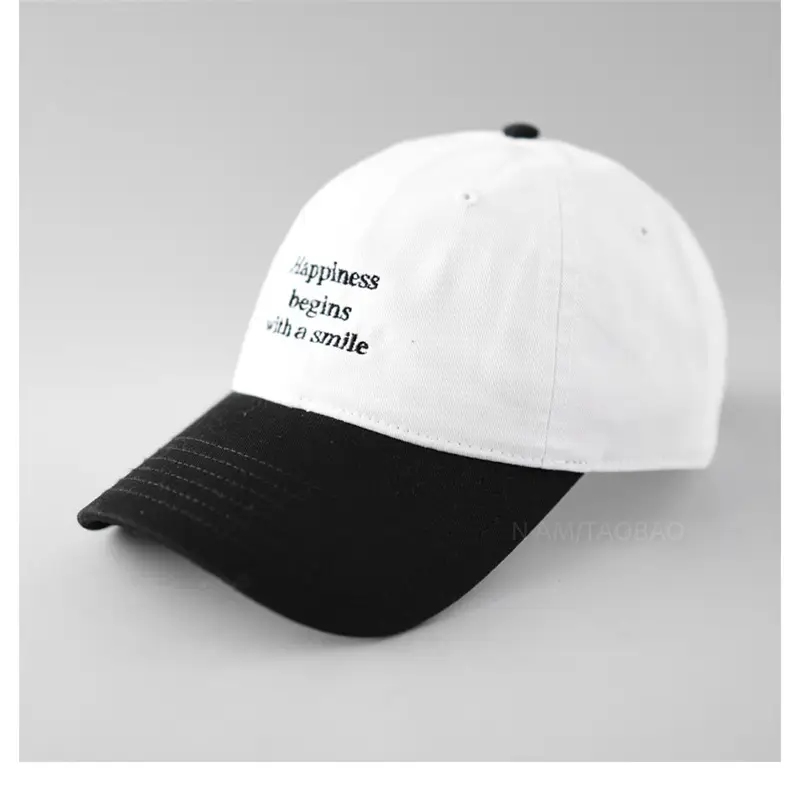New Korean Style Letter Embroidered Baseball Cap for Men Women - Image 4