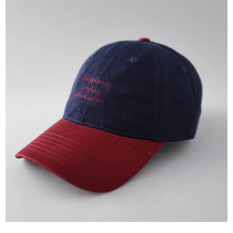 New Korean Style Letter Embroidered Baseball Cap for Men Women - Image 7