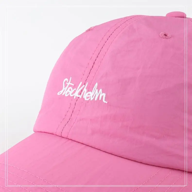 Light Blue Korean Style Baseball Cap for Women Spring Summer — feature 15