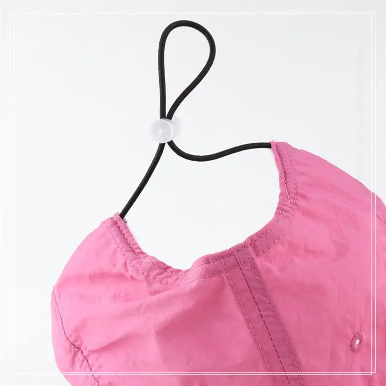 Light Blue Korean Style Baseball Cap for Women Spring Summer — feature 17