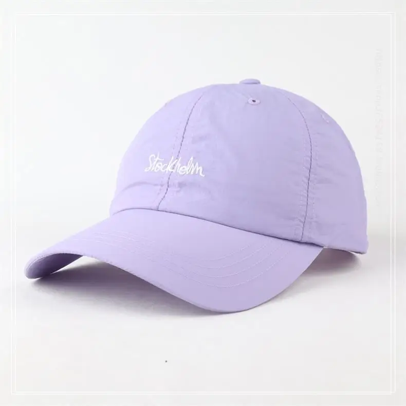 Light Blue Korean Style Baseball Cap for Women Spring Summer — feature 6