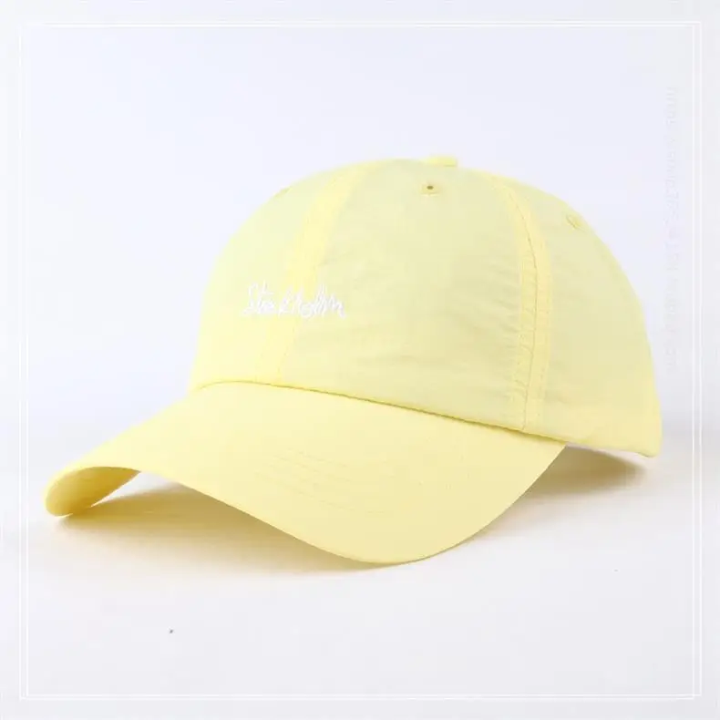 Light Blue Korean Style Baseball Cap for Women Spring Summer — feature 8