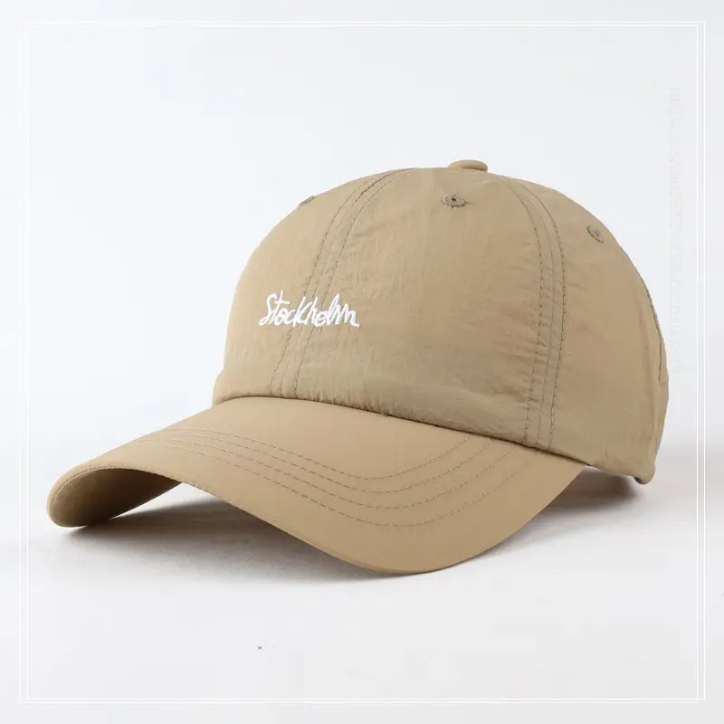 Light Blue Korean Style Baseball Cap for Women Spring Summer